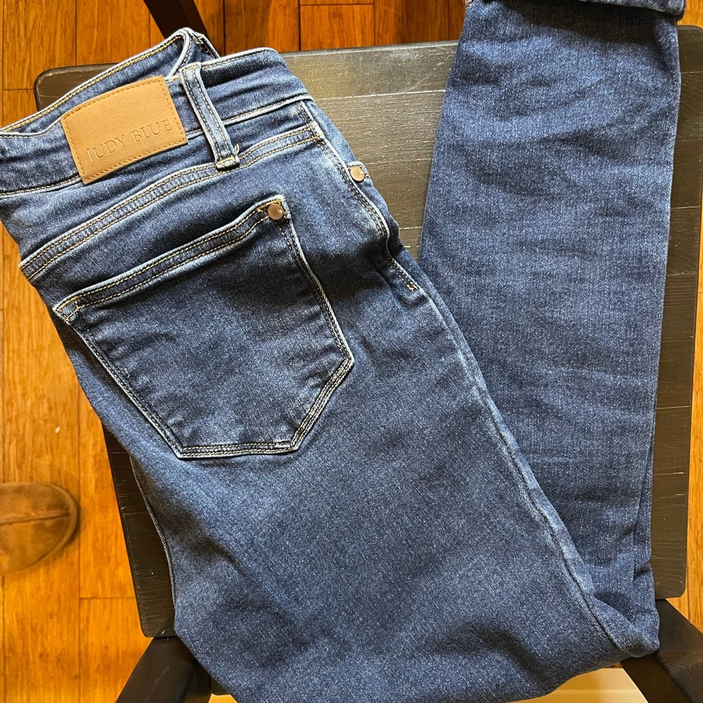 Judy Blue Skinny Blue Jeans Versatile Style